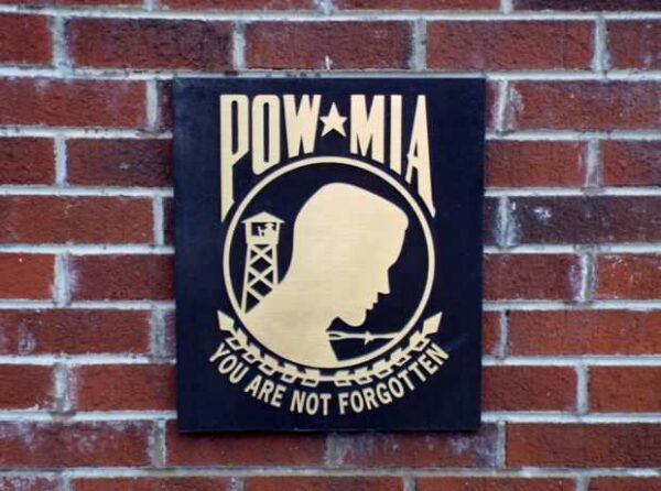 ASHE COUNTY VETERANS MEMORIAL POW MIA PLAQUE
