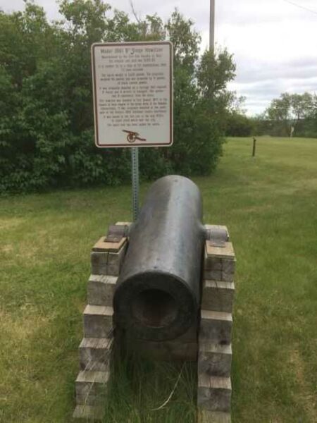 MODEL 1861 8″ SIEGE HOWITZER MEMORIAL