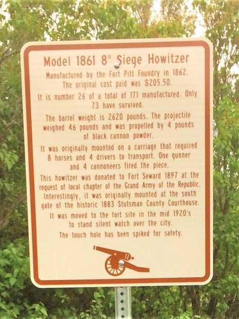 MODEL 1861 8″ SIEGE HOWITZER MEMORIAL PLAQUE