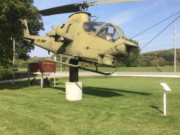 AH-1 COBRA HELICOPTER MEMORIAL