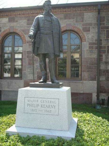 MAJOR GENERAL PHILIP KEARNY WAR MEMORIAL STATUE