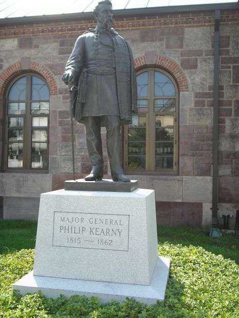 MAJOR GENERAL PHILIP KEARNY WAR MEMORIAL STATUE