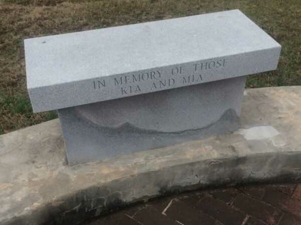 17TH INFANTRY REGIMENT “THE BUFFALOES” MEMORIAL  BENCH C