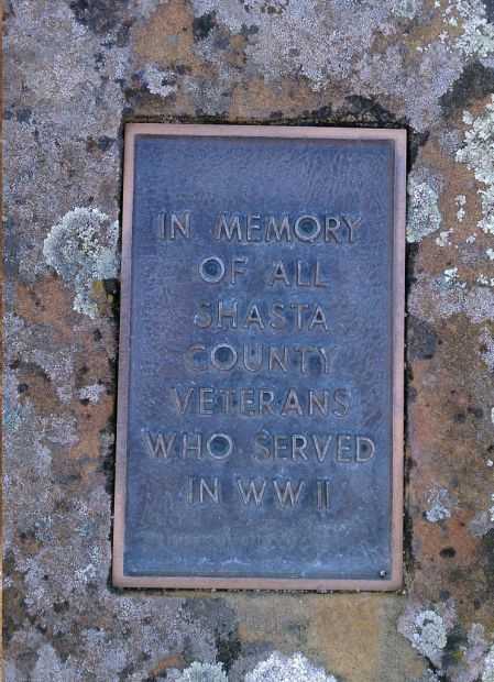SHASTA COUNTY VETERANS MEMORIAL GROVE PLAQUE C