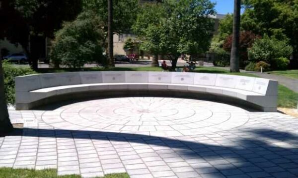 THE CALIFORNIA VETERANS MEMORIAL BENCH