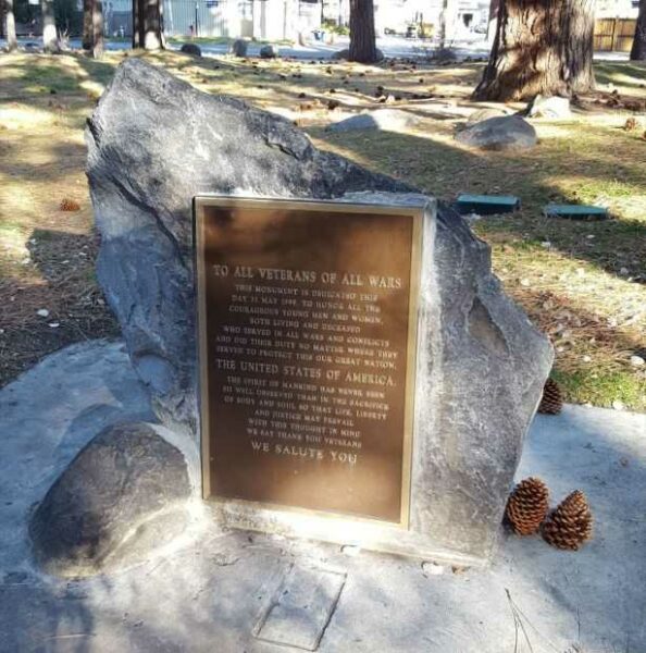 SOUTH LAKE TAHOE ALL VETERANS WAR MEMORIAL
