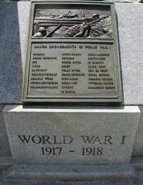NORTH CAROLINA WAR VETERANS MEMORIAL PLAQUE B