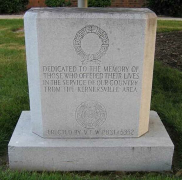 KERSVERSVILLE AREA WAR VETERANS MEMORIAL