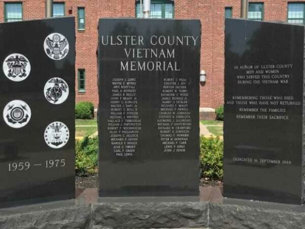 ULSTER COUNTY VIETNAM MEMORIAL CLOSE-UP