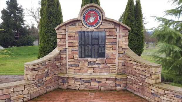THE OREGON FALLEN WAR HEROES MEMORIAL PLAQUE C