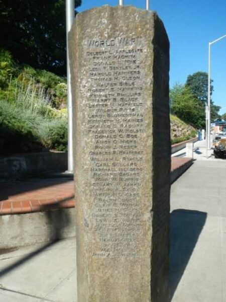 OVERLOOK MEMORIAL PARK STONE SIDE B