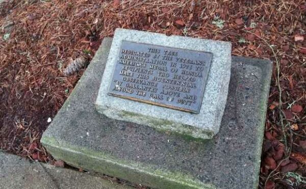 VETERANS ADMINISTRATION MEDAL OF HONOR RECIPIENTS MEMORIAL TREE PLAQUE