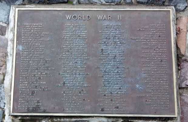 DOUGLAS COUNTY VETERANS MEMORIAL PLAQUE C