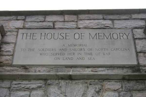 THE HOUSE OF MEMORY WAR MEMORIAL PAVILION PLAQUE A