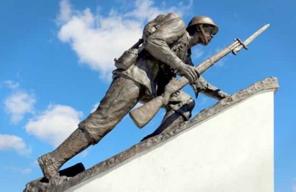 MONFORD POINT MARINE MEMORIAL STATUE