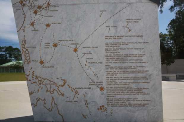 MONFORD POINT MARINE MEMORIAL STONE B