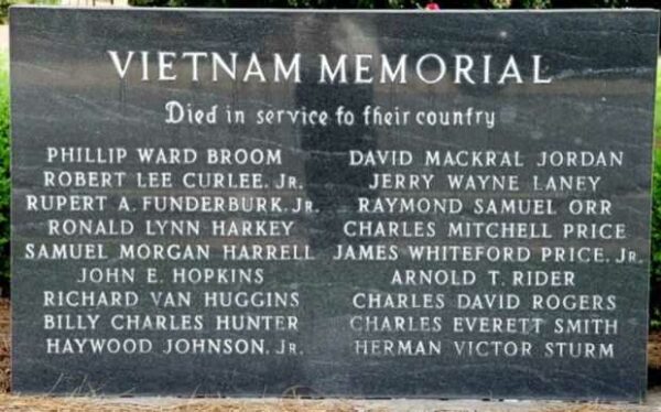 MONROE VIETNAM MEMORIAL