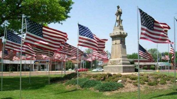 JOHNSON COUNTY CIVIL WAR SOLDIERS AND SAILORS MEMORIAL