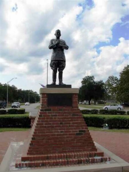 LIEUTENANT GENERAL JOHN ARCHER LEJEUNE MEMORIAL STATUE