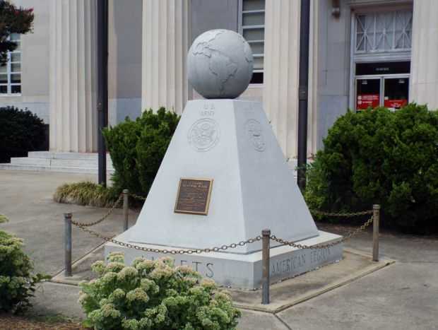 LINCOLN COUNTY VETERANS MEMORIAL GLOBLE
