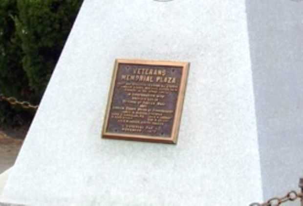 LINCOLN COUNTY VETERANS MEMORIAL PLAZA PLAQUE