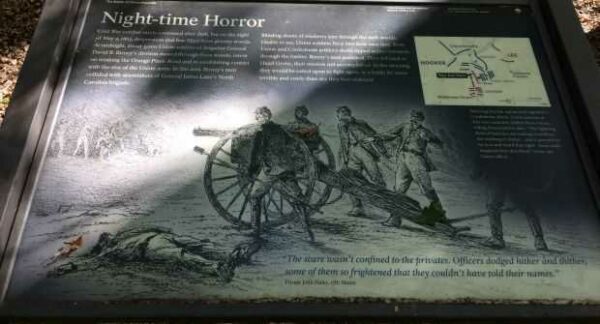 NIGHT-TIME HORROR CIVIL WAR MEMORIAL PANEL
