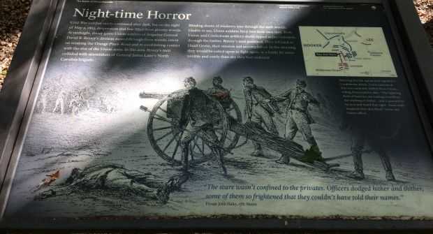 NIGHT-TIME HORROR CIVIL WAR MEMORIAL PANEL