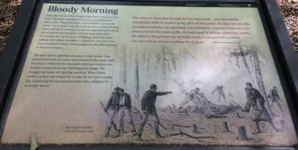 BLOODY MORNING CIVIL WAR MEMORIAL PANEL