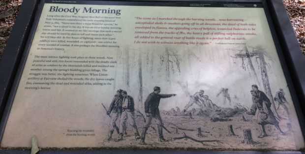 BLOODY MORNING CIVIL WAR MEMORIAL PANEL