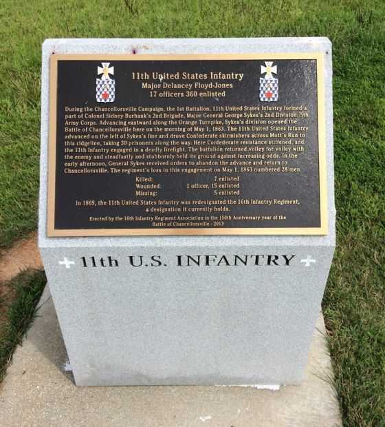 11TH UNITED STATES INFANTRY WAR MEMORIAL