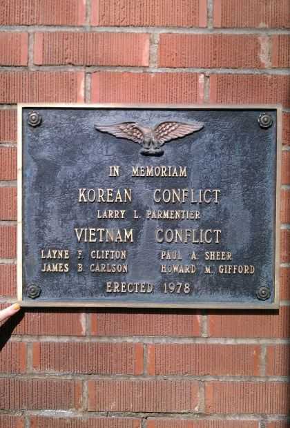 LAKE COUNTY VETERANS MEMORIAL PLAQUE B