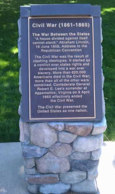 KLAMATH BASIN VETERANS MEMORIAL PAVILION PLAQUE C