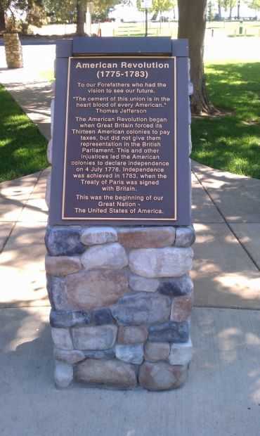 KLAMATH BASIN VETERANS MEMORIAL PAVILION PLAQUE B