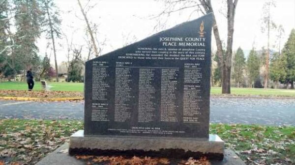 JOSEPHINE COUNTY PEACE MEMORIAL