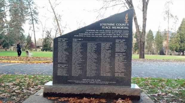 JOSEPHINE COUNTY PEACE MEMORIAL