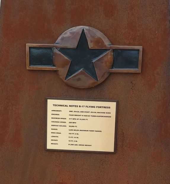THE VETERANS WAR MEMORIAL PLAZA PLAQUE B