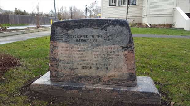 TALENT WORLD WAR II VETERANS MEMORIAL