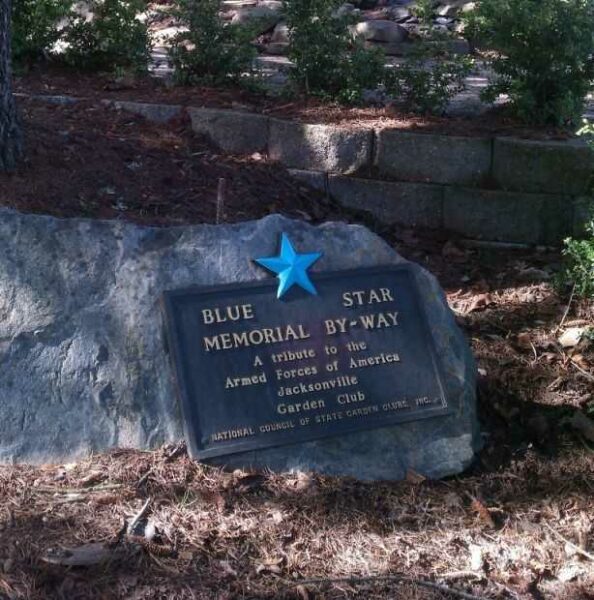 JACKSONVILLE, OR BLUE STAR MEMORIAL BY-WAY MARKER