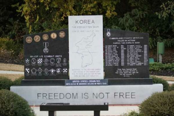 CUMBERLAND COUNTY KOREAN WAR MEMORIAL