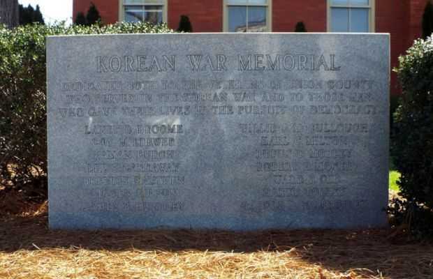UNION COUNTY KOREAN WAR MEMORIAL