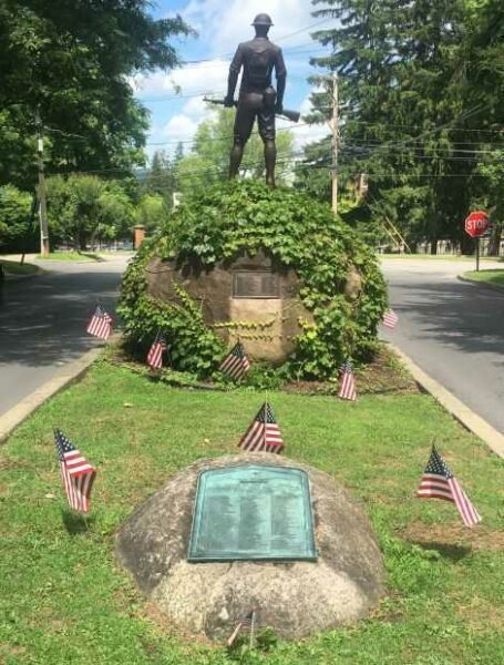 COOPERSTOWN WORLD WAR MEMORIAL BACK