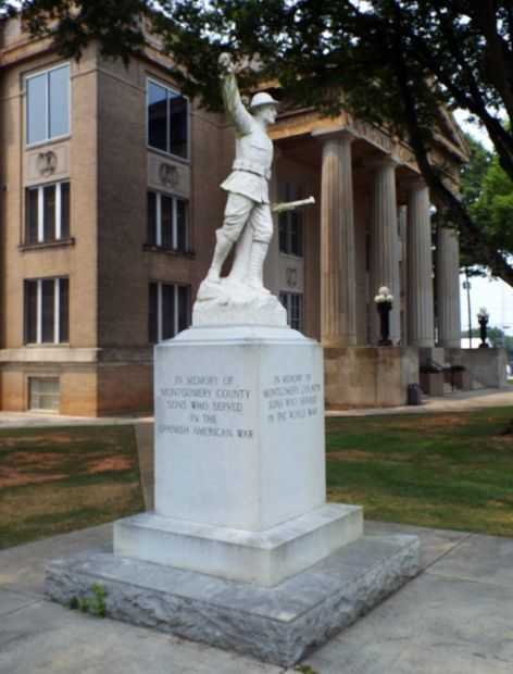 MONTGOMERY COUNTY WAR VETERANS MEMORIAL LEFT SIDE