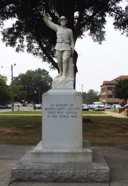 MONTGOMERY COUNTY WAR VETERANS MEMORIAL FRONT