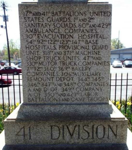 CAMP GREEN WORLD WAR MEMORIAL STONE B