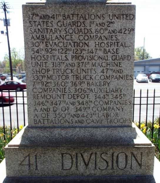 CAMP GREEN WORLD WAR MEMORIAL STONE B