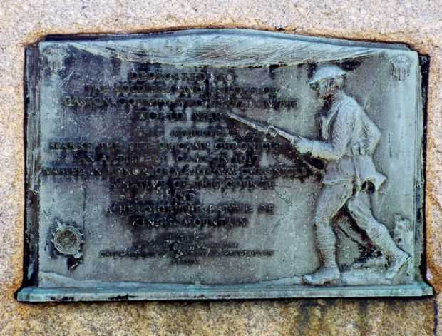 GASTON COUNTY WORLD WAR SOLDIERS AND SAILORS MEMORIAL PLAQUE