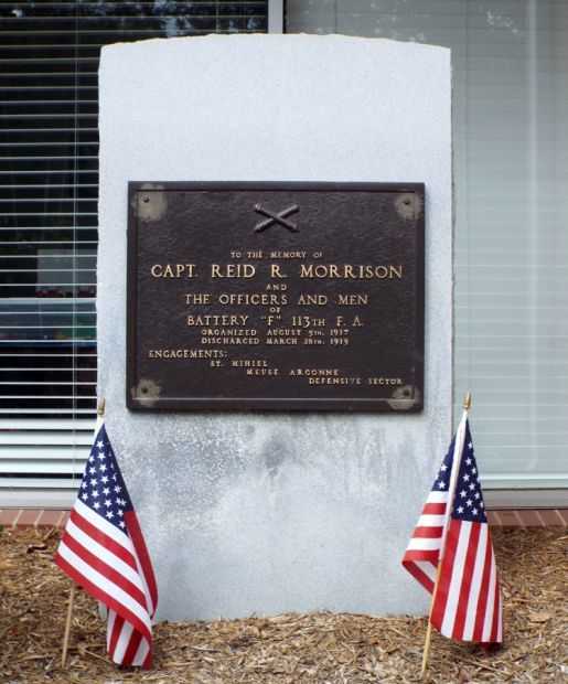 CAPT. REID R. MORRISON WAR MEMORIAL