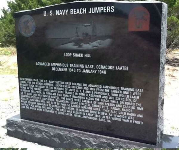 U.S. NAVY BEACH JUMPERS WAR MEMORIAL FRONT