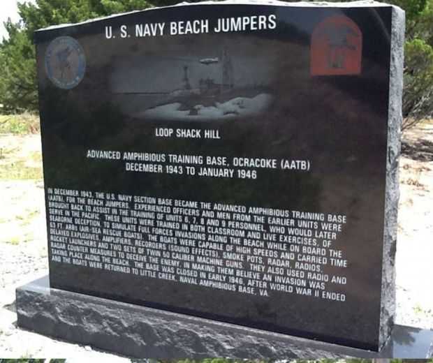 U.S. NAVY BEACH JUMPERS WAR MEMORIAL FRONT