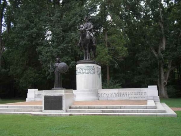 NATHANAEL GREENE REVOLUTIONARY WAR EQUESTRIAN MEMORIAL